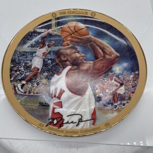Michael Jordan The Comeback Collector Plate Bradford Exchange Certificate #7030B